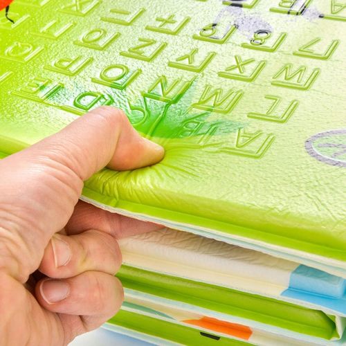 PIANKOWA DWUSTRONNA MATA EDUKACYJNA DO NAUKI XPE CYFRY LITERY 200x180cm na Arena.pl