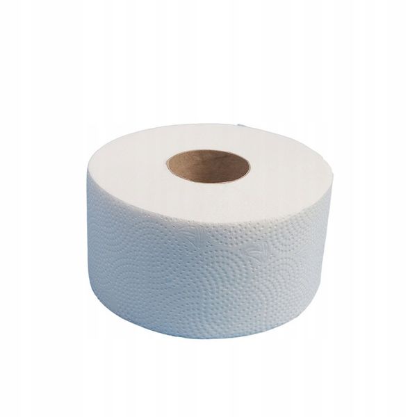 Papier toaletowy JUMBO BIAŁY CELULOZA 12 ROLEK X 100m zdjęcie 4