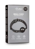 knebel-ball gag with pvc ball - black