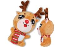 Maskotka świąteczny pluszowy renifer pluszak jelonek 30cm prezent