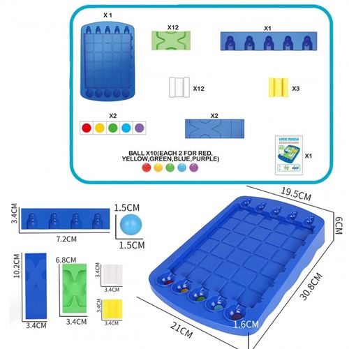 WOOPIE IQ Gra Logiczna Kulą do Celu Trening Mózgu Puzzle Labirynt Droga na Arena.pl