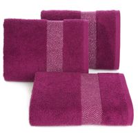 Ręcznik kąpielowy 70x140 cm amarantowy frotte 500 GSM trwały