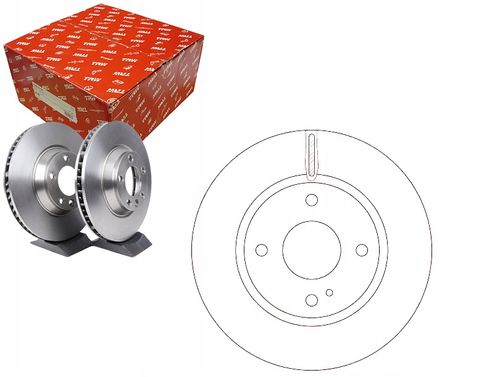 TARCZA HAM PRZOD 258X23 V na Arena.pl