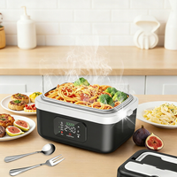90MIN ELEKTRYCZNY LUNCH BOX POJEMNIK TERMOS OBIADOWY DLA BUDOWLAŃCÓW