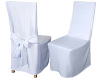 pokrowiec na krzesło uniwersalny z kokardą KOMUNIA