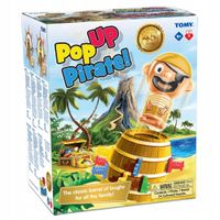 TOMY GRA ZRĘCZNOŚCIOWA POP UP Wyskakujący Pirat gra dla dzieci +4 lata