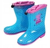 Kalosze dziecięce gumiaki gumowce Świnka Peppa brokatowe 31/32