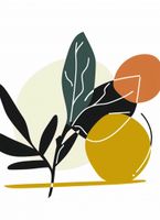 Plakat 40x55cm Elegancka Flora