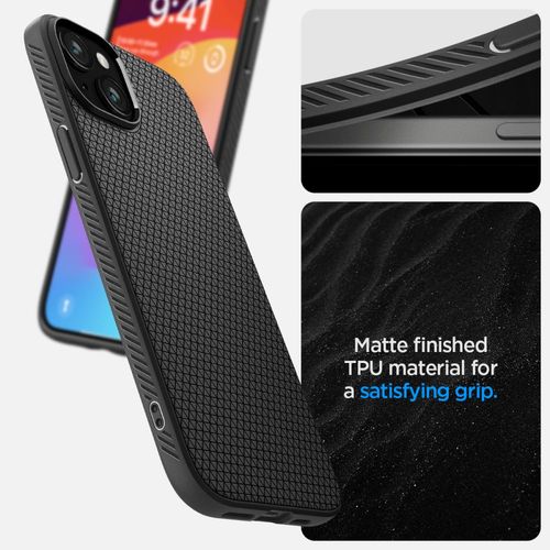SPIGEN LIQUID AIR IPHONE 15 MATTE BLACK na Arena.pl
