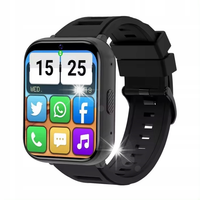 Smartwatch SIM GPS telefon GSM 4G mapa puls kamera android WiFi LTE