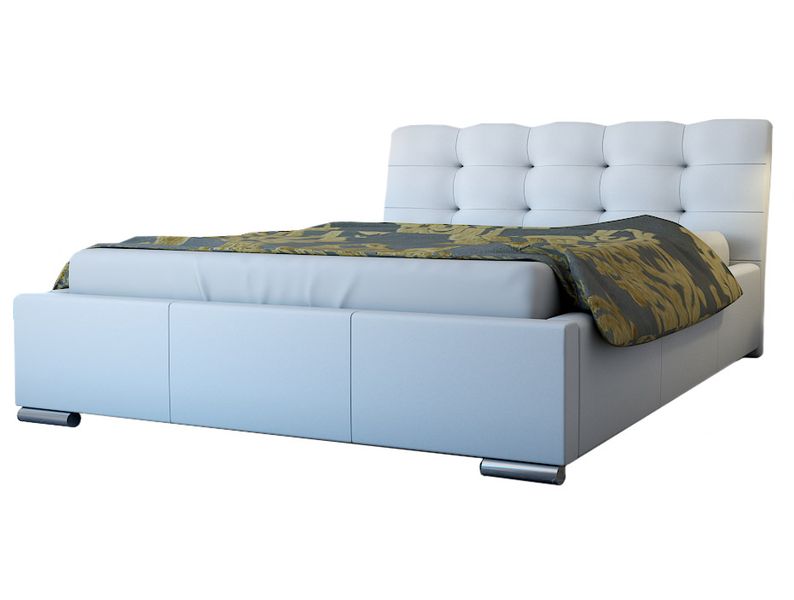 ŁÓŻKO DO SYPIALNI Z STELAŻEM I POJEMNIKIEM 120x200 FINO zdjęcie 2