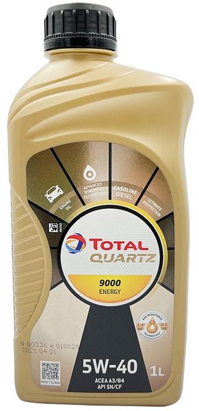 OLEJ TOTAL 5W-40 QUARTZ 9000 1L ENERGY zdjęcie 12