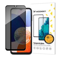 szkło hartowane prywatyzujące na ekran samsung galaxy a23 z filtrem