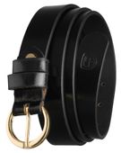 pasek damski 2,5cm ptn ltp-11-115-3117 black-gold
