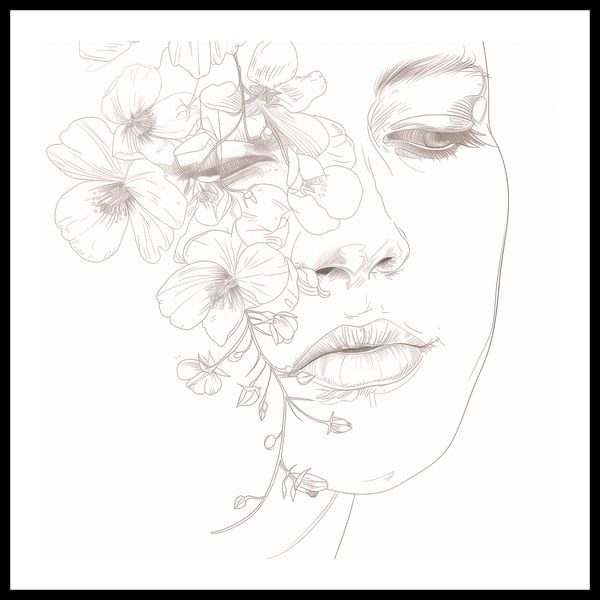 Plakat 50x50cm Kwitnąca Imersja zdjęcie 3