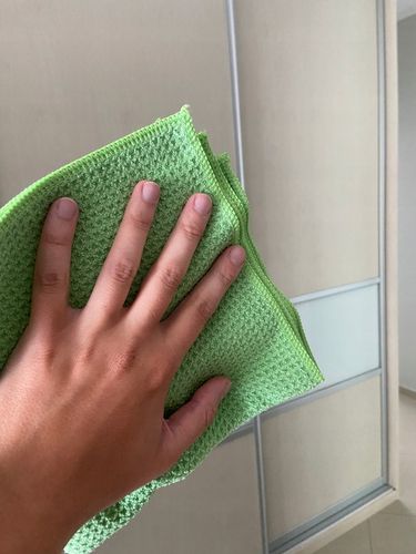 CarGlowGoods Storm mikrofibra waflowa do szyb w aucie szkła okien 40x40 3x na Arena.pl