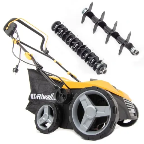 Wertykulator Aerator Elektryczny Riwall 45L 38 cm MOCNY 2400W FREZOWANIE na Arena.pl