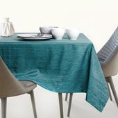 Obrus Plamoodporny VESTA Mankiet 110x240 Morski AmeliaHome
