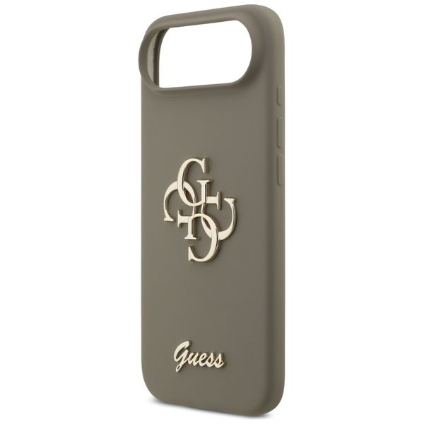 etui guess silicone big 4g script do     iphone air brązowy zdjęcie 6