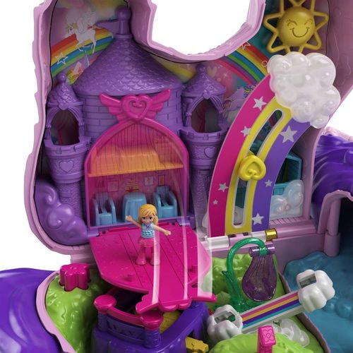 POLLY POCKET JEDNOROŻEC WALIZKA PINIATA UNICORN PARTY ZESTAW FIGURKI GVL88 na Arena.pl
