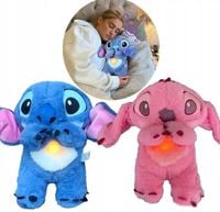 PRZYTULANKA MASKOTKA STICH USPOKAJACZ MIŚ SZUMIŚ ODDYCHAJĄCA STITCH