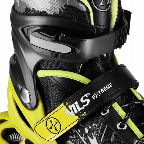 Wygodne łyżworolki regulowane kauczukowe kółka ABEC-7 r. 39-42 Nils Rocko na Arena.pl