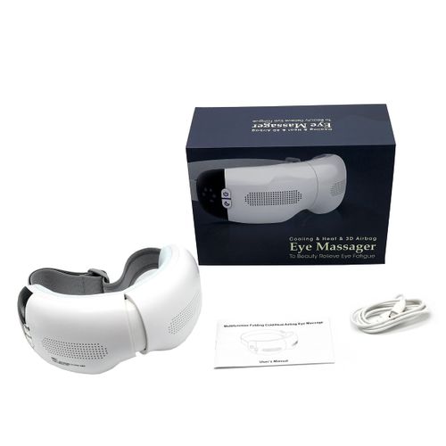 Masażer do oczu grzejący i chłodzący do masażu okolic oczu skroni twar na Arena.pl