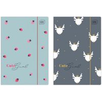 TECZKA Z GUMKĄ A4+ UV GIRLS INTERDRUK