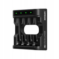2 x ŁADOWARKA DO AKUMULATORÓW NI-MH 1.2V ORAZ LI-ON 1.5V AAA R3 AA R6 USB-C