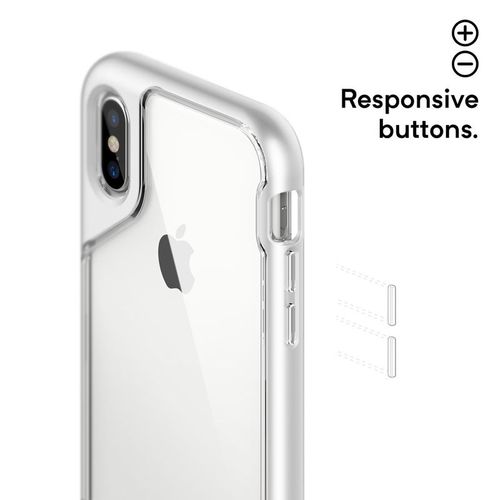 Caseology Skyfall Case - Etui iPhone X (White) na Arena.pl