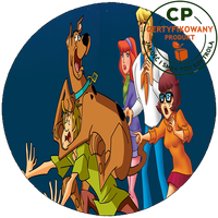 Opłatek na tort - Scoobie Doo