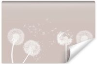 Fototapeta Do Sypialni Dmuchawce Na Pastelowym Tle Styl Boho 315cm x 210cm