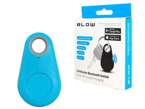74-013# Brelok lokalizator kluczy bluetooth niebieski na Arena.pl