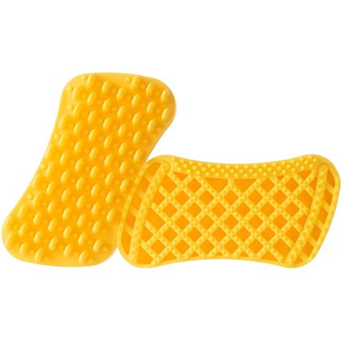 Szczotka dla psa Pet+Me Medium Silicone Yellow na Arena.pl