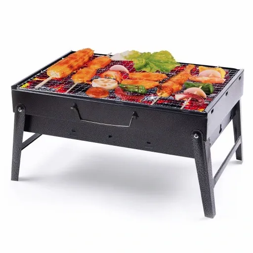 Grill węglowy Turystyczny Składany 43 x 29cm B1514 zdjęcie 4