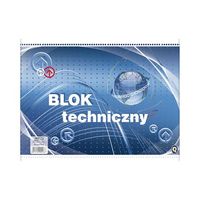 blok 10szt.  techniczny biały a3 | q10k