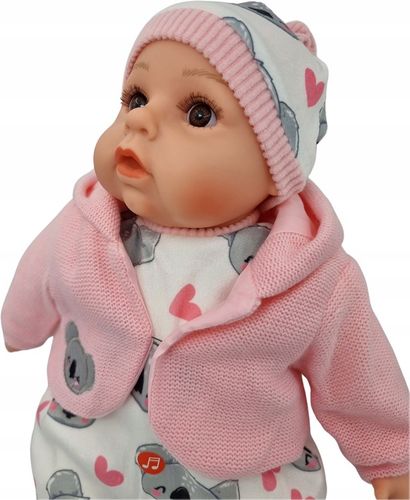 LALKA BOBAS MÓWI I ŚPIEWA POLSKI 45CM+SMOCZEK_67 na Arena.pl