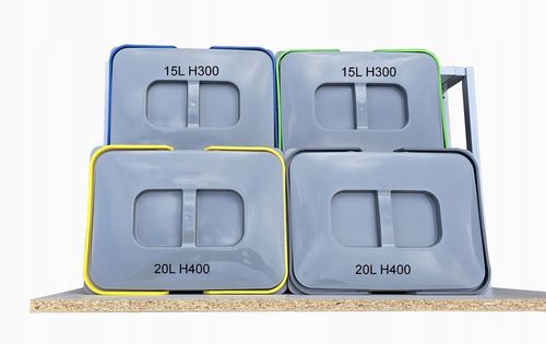 Kosz na śmieci SORT 70L do szafki szuflady 70 Blum 4 pojemniki na odpady na Arena.pl