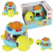 MUZYCZNY ŻÓŁWIK GRZECHOTKA DLA MALUSZKA DŹWIĘKI BAM BAM