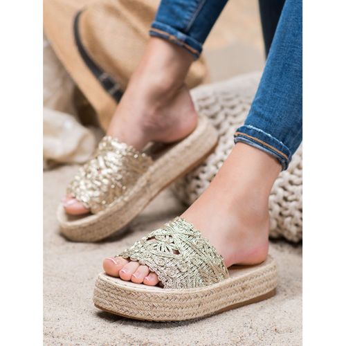 Klapki Espadryle Na Platformie r.40 na Arena.pl