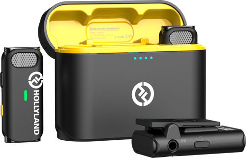 Hollyland Lark M1 Duo, bezprzewodowy mikrofon 2-osobowy z ładowarką na Arena.pl