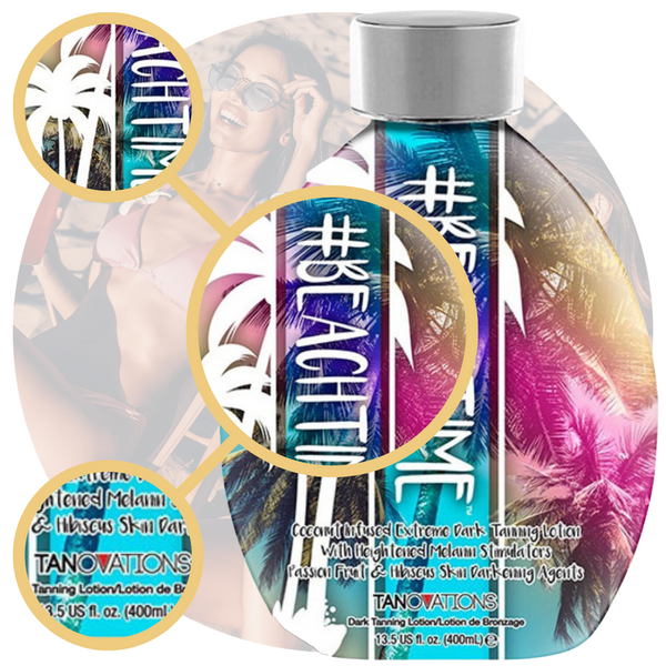 Tanovations #Beachtime Ekstra Ciemny Bronzer 400ml zdjęcie 4