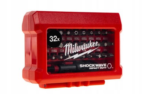 Zestaw bitów udarowych Milwaukee Shockwave 32 szt. na Arena.pl