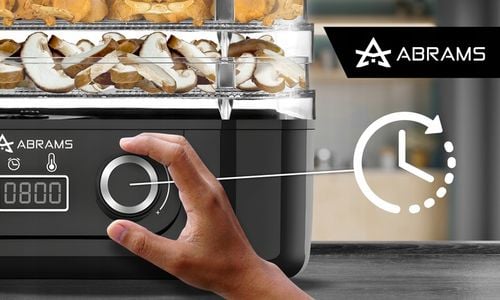 SUSZARKA DO GRZYBÓW WARZYW I OWOCÓW 400W REGULACJA TEMPERATURY TIMER 5 na Arena.pl