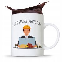 Kubek Architekta Projektanta Najlepszy Architekt Z Nadrukiem Ze Zdjęciem