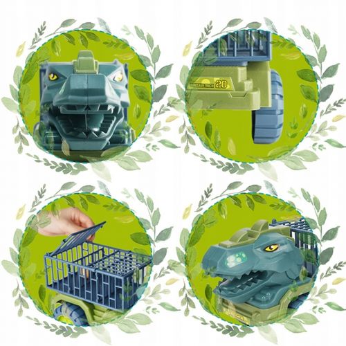WOOPIE Ciężarówka Dinozaur Transporter Figurki na Arena.pl