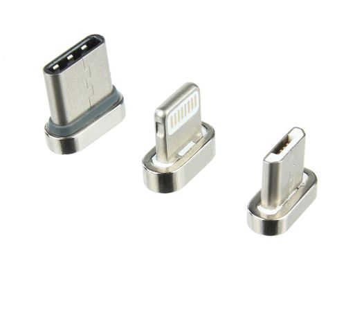 KABEL 3w1 MAGNETYCZNY IPHONE Lighting MICRO USB-C na Arena.pl