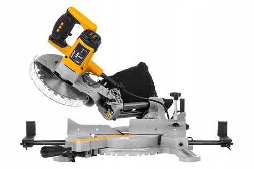 PIŁA UKOSOWA 1500W Ukośnica z posuwem 210mm LASER + 2 x TARCZA 24z 48z na Arena.pl