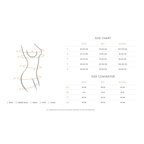 obsessive nutris babydoll xl/2xl - komplet koszulka i stringi, koronka na Arena.pl