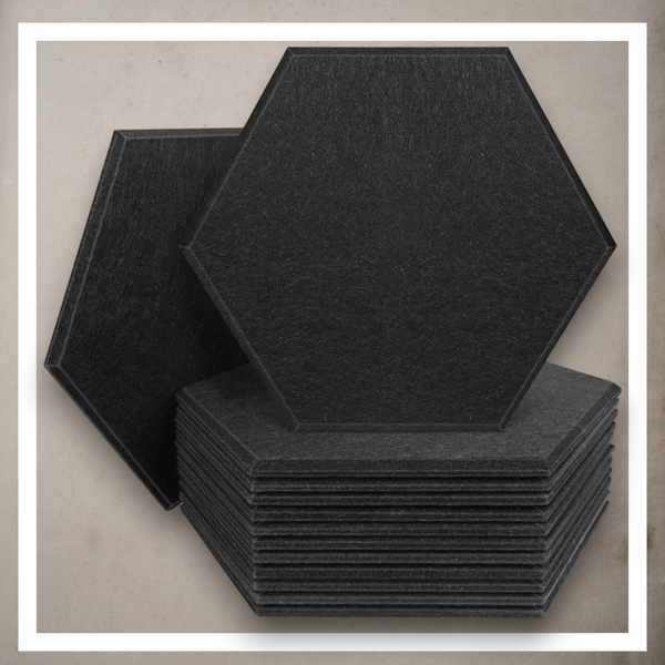 Panele Ścienne Filcowe 3D Heksagon Zagłówek Samoprzylepne Akustyczne Soft zdjęcie 2